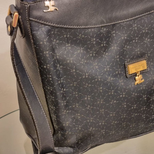 Vintage Courreges bag from France crossbody and shoulder