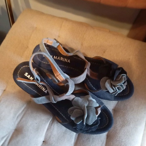 San Marina sandals new, size 38, blue