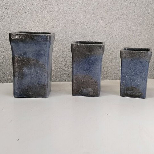 Vintage set of handmade ecological mineral items new