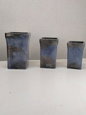 Vintage set of handmade ecological mineral items new