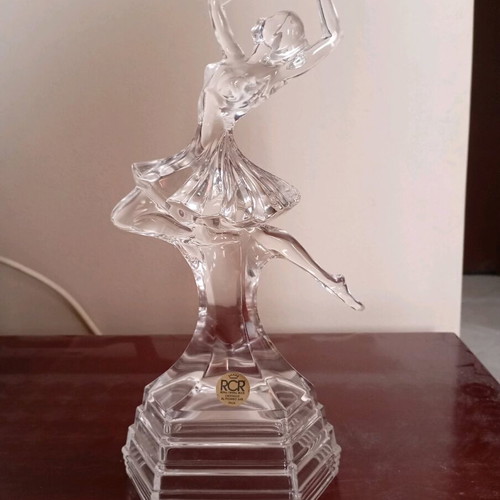 Ballerina figure crystal decorative new