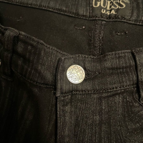 Guess Y2K women's pants used, low-rise, black