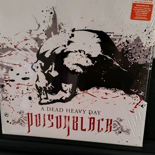 Poisonblack A Dead Heavy Day LP+CD like new