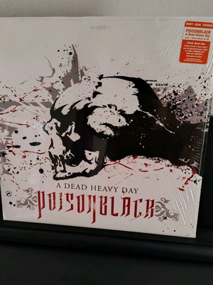 Poisonblack A Dead Heavy Day LP+CD like new
