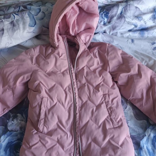 Girls' jacket size 9 years like new, pink
