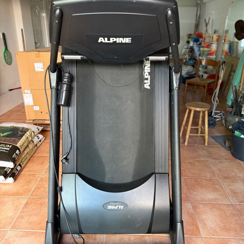 Alpine Corina DK725 treadmill used with transport option