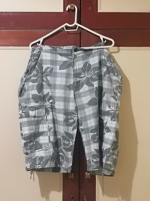 Shorts used, summer style, size XL, gray