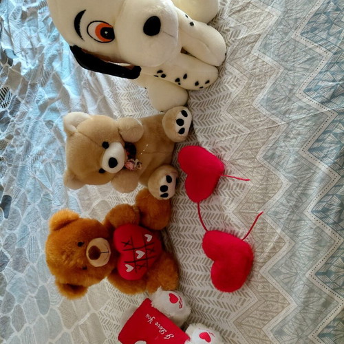 Stuffed teddy bears like new