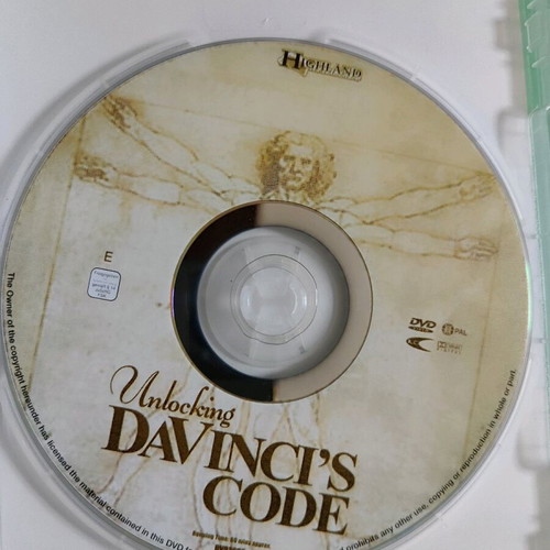 Unlocking Davinci's Code DVD like new