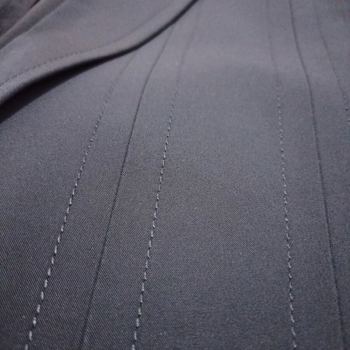 Berto Lucci Slim Fit Men's Suit Black Size 44 M like new with tie gift