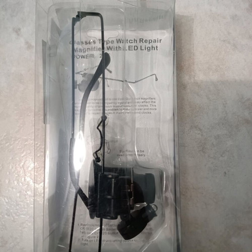 Special watch repair glasses new with magnifier lens