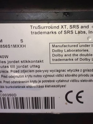 Samsung 40” μεταχειρισμένες πλακέτες για μοντέλο LE40A856S1M