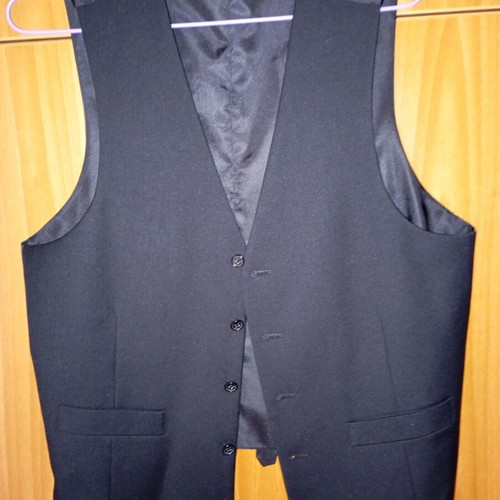 Vest black, size XL, new