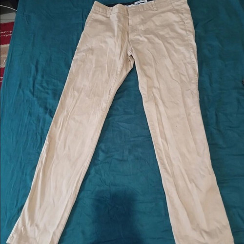 Tom Tailor summer cotton pants set of 2, new, size 34, beige and green