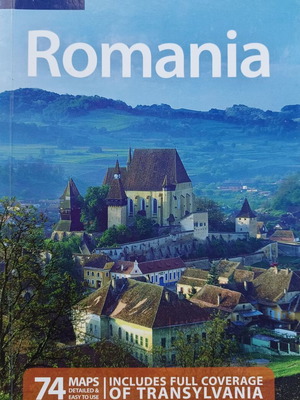 Βιβλίο οδοιπορικό Romania σαν καινούργιο, στα Αγγλικά