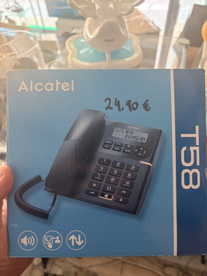 Alcatel T58 corded phone new, black