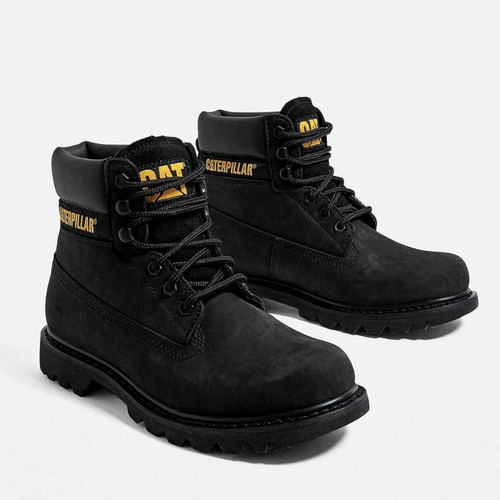 CAT Colorado Boot women's new black nubuck leather size 37