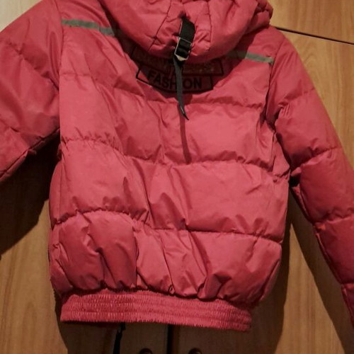 Children's jacket like new, red, size S, age 10