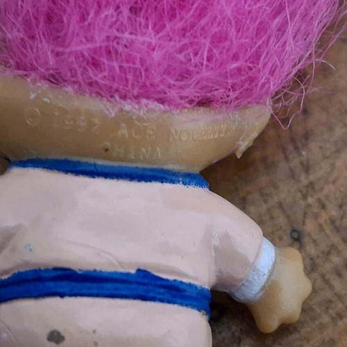 Vintage 90s Ευχούλης Troll Figure