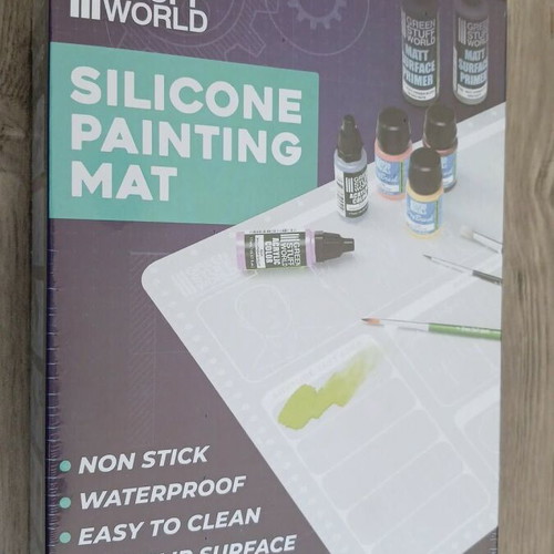 Green Stuff Silicon Paint Mat new