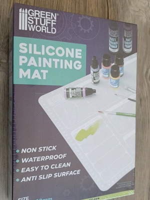 Green Stuff Silicon Paint Mat new