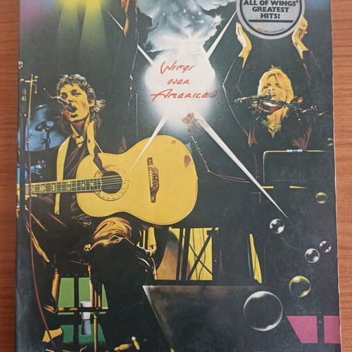 Wings Over America Songbook used, vintage sheet music by Paul McCartney & Wings