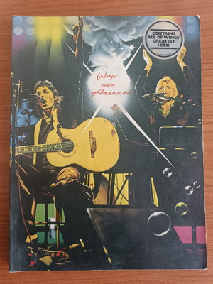 Wings Over America Songbook used, vintage sheet music by Paul McCartney & Wings