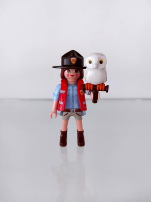 Φιγούρα Playmobil W02 με κουκουβάγια