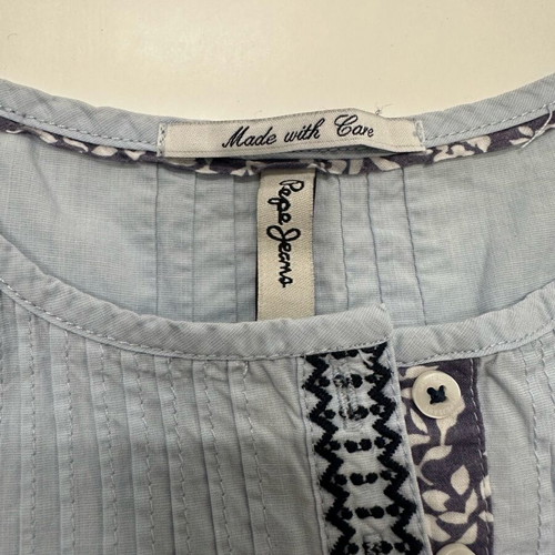 Pepe Jeans set for 6-year-old girl like new, blue shirt and jeans