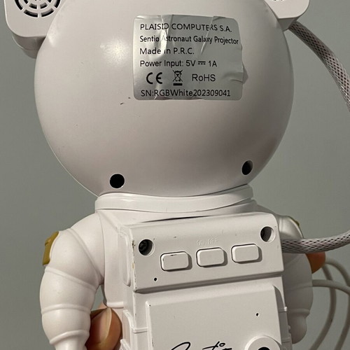 Astronaut Galaxy Star Projector like new with USB and remote