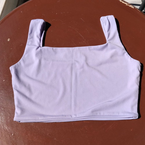 Mindiourstyle summer top like new, turquoise and blue, size S