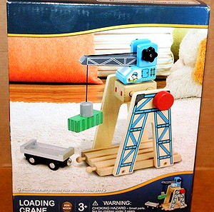 Wooden Railway Magnetic 50087 Loading Crane Καινούργιο Τιμή 16 ευρώ