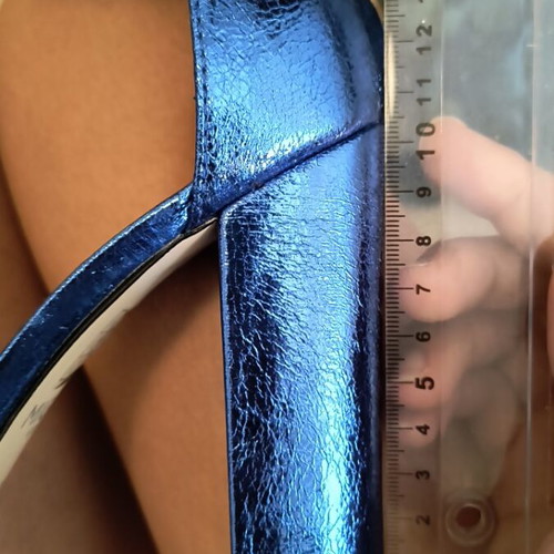 Migato high heels like new, size 38, dark blue