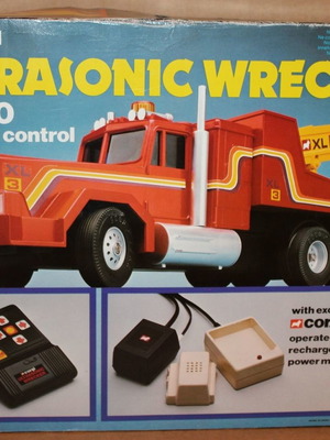 Corgi 1981 τηλεκατευθυνόμενο Ultrasonic Wrecker μεταχειρισμένο, κλίμακα 1:10-1:18