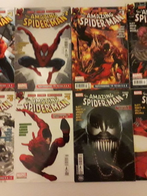 The Amazing Spider-Man comic collection like new