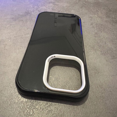Nudient Form Back Cover Clear Black for iPhone 14 Pro like new