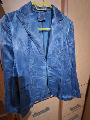 Mermaid Like Women's Blazer like new, turquoise