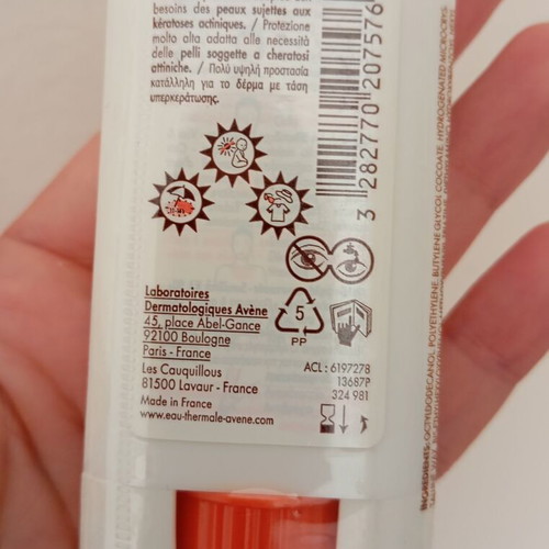 Avene Sunsistick KA Face Sunscreen SPF50+