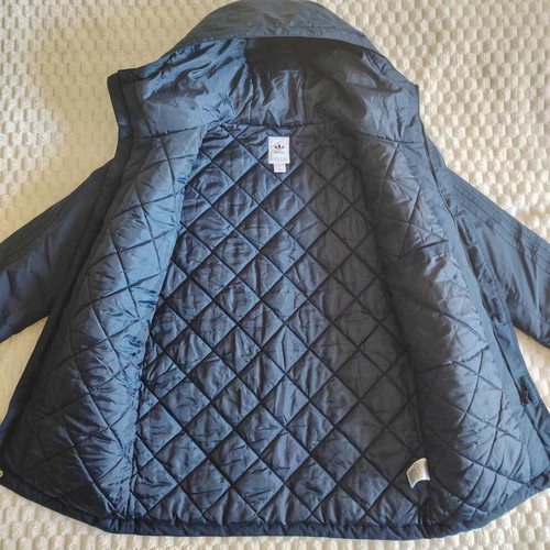 Adidas Original Warm Padded Navy Parka S like new