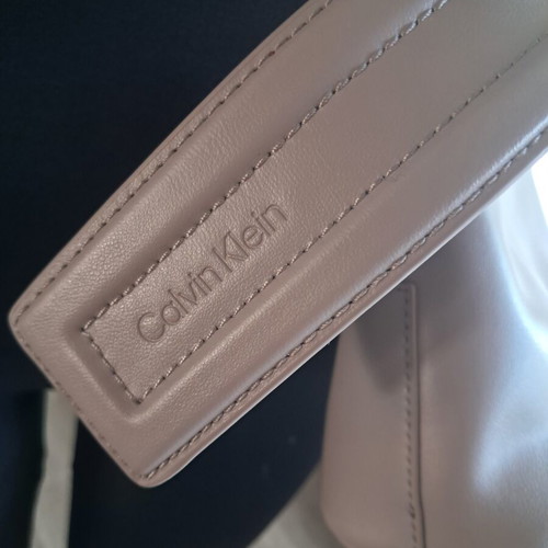 Calvin Klein Micro Mini Bag, shadow gray vegan leather