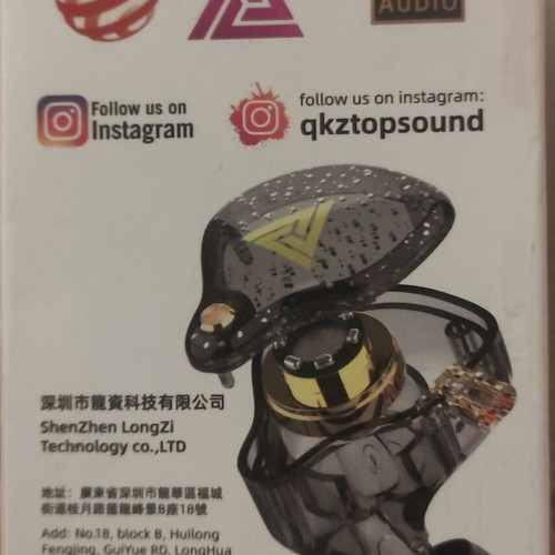 QKZ AK6 PRO Gaming earphones like new