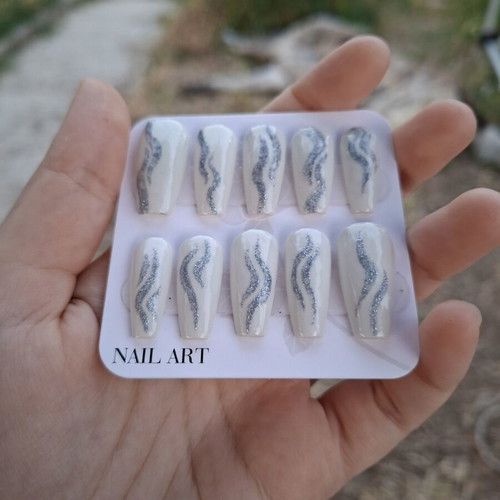 Press On Nails New Set With Application Tools