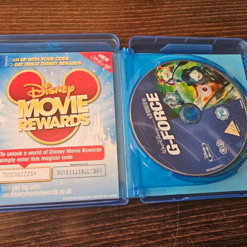 G-Force Blu-ray like new, animation, adventure