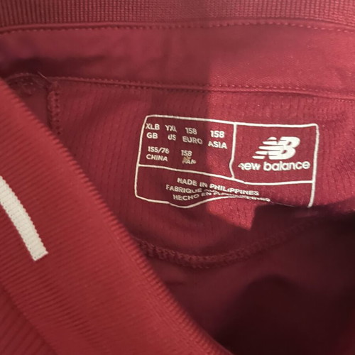New Balance Liverpool Youth XL Salah Jersey used