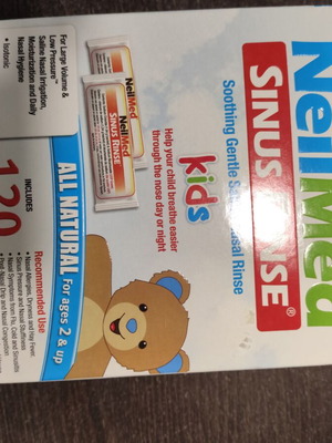 NeilMed Sinus Rinse Kids παιδικά φακελάκια φυσιολογικού ορού για τη μύτη, 120 τεμάχια