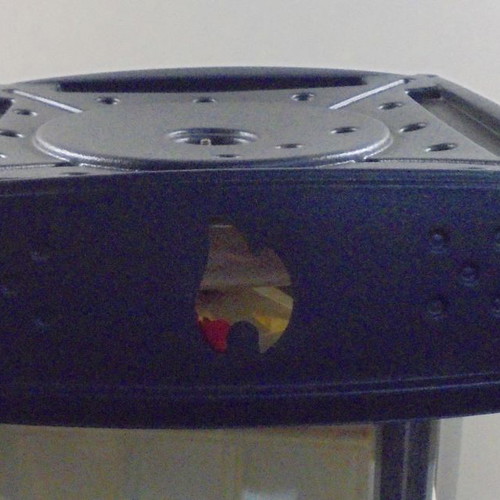 Zippo lighter display stand used, illuminated and rotating with storage base for 60 lighters
