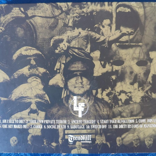 Lucky Funeral The Dirty History of Mankind CD like new, rock