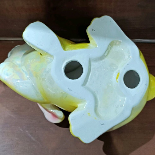 Vintage yellow Easter decorative bunny 90s new