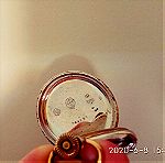  Ασημένιο 0,800 ρολόι τσέπης BULLA, διαμέτρου 48 χιλιοστών, καντράν πορσελάνης, No 668550, χρονολογίας 1900, λειτουργικό.