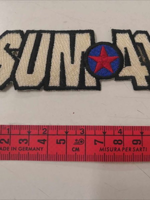 Sum 41 sewn patch new